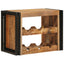 Vinfad Brun 60 x 45 x 33 cm Solid Grov Mango Træ