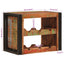 Vinfad Brun 60 x 45 x 33 cm Solid genvundet træ