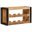 Vinfad Brun 80 x 45 x 33 cm Solid Grov Mango Træ