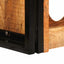 Vinfad Brun 100 x 45 x 33 cm Solid Grov Mango Træ