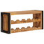 Vinfad Brun 100 x 45 x 33 cm Solid Grov Mango Træ