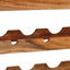 Vinfad Brun 100 x 45 x 33 cm Massivt Akacietræ