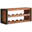Vinfad Brun 100 x 45 x 33 cm Solid genvundet træ