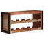 Vinfad Brun 100 x 45 x 33 cm Solid genvundet træ