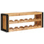 Vinfad Brun 100 x 45 x 33 cm Solid Grov Mango Træ