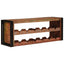 Vinfad Brun 120 x 45 x 33 cm Solid genvundet træ