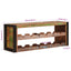Vinfad Brun 120 x 45 x 33 cm Solid genvundet træ
