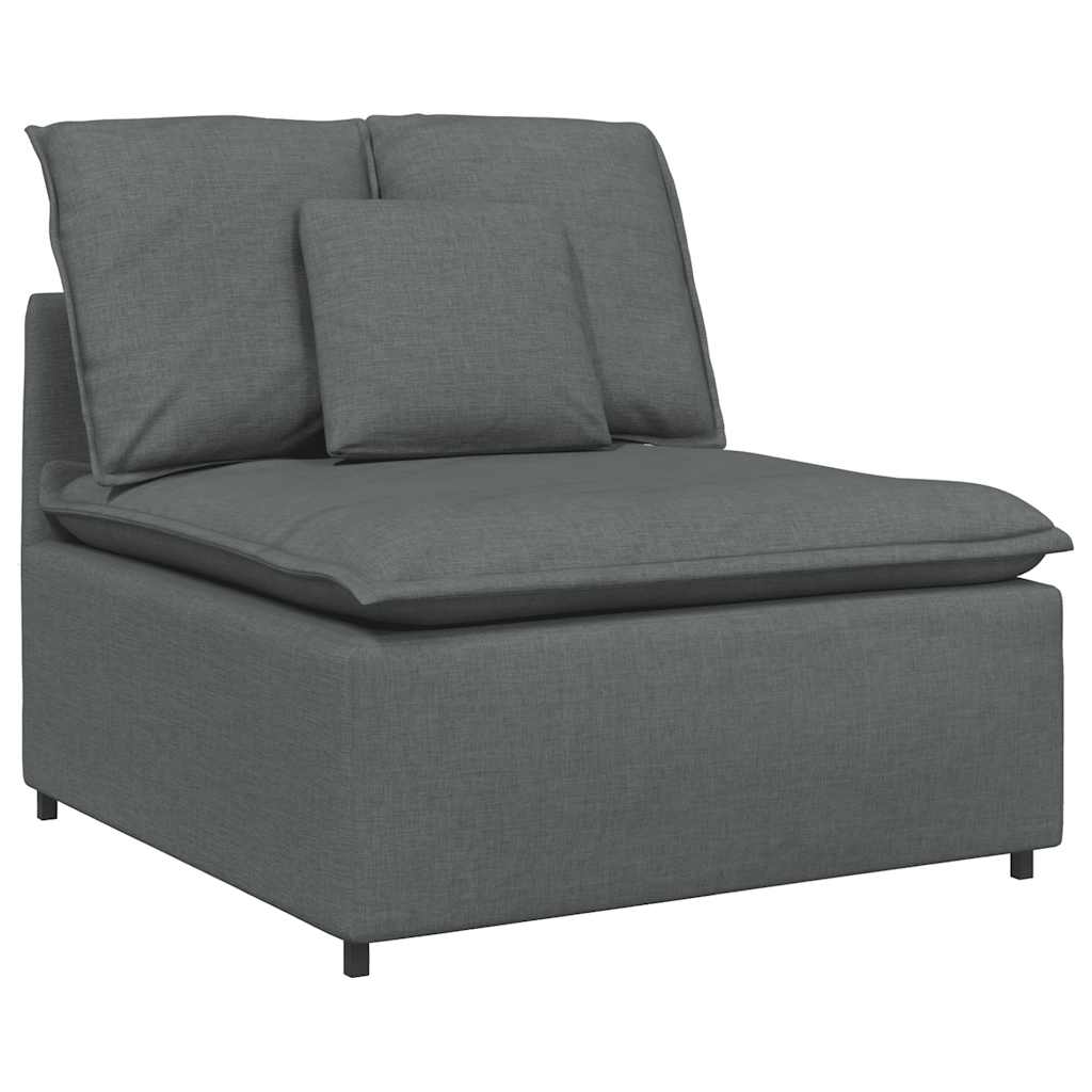 modulsofa med hynder mørkegrå