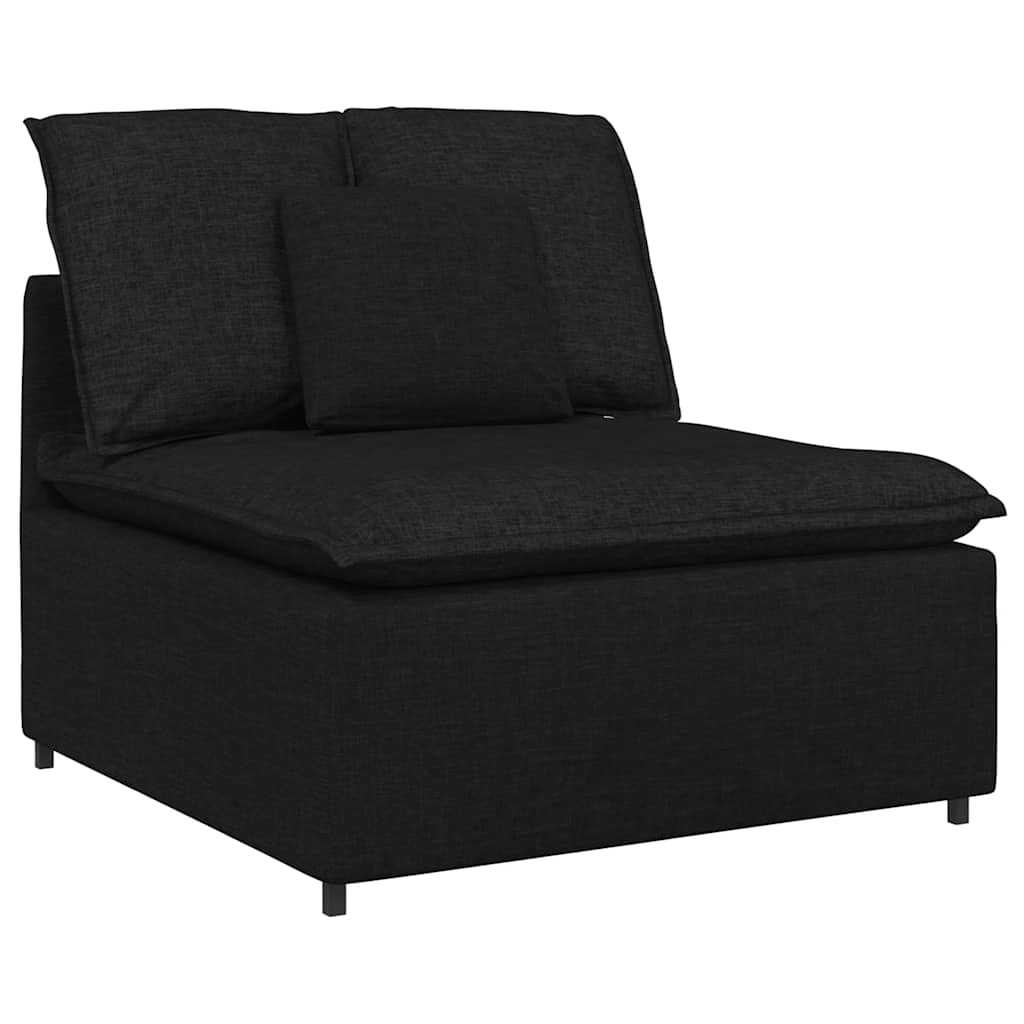 modulsofa med hynder sort