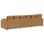 modulsofa med hynder beige