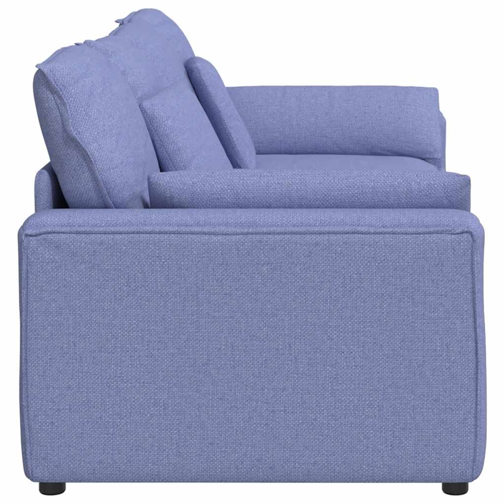 modulsofa med hynder jeansblå