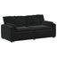 modulsofa med hynder sort
