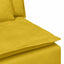 modulsofa med hynder gul