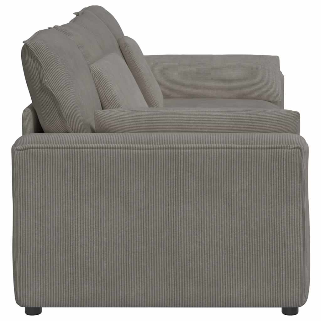 modulsofa med hynder lysegrå