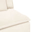 modulsofa med hynder cremefarvet
