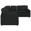 modulsofa med hynder stof sort