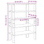 skoreol 61x32x87,5 cm konstrueret træ sonoma-eg