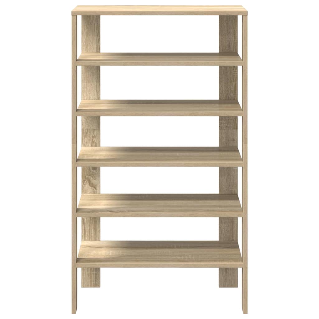skoreol 61x32x105 cm konstrueret træ sonoma-eg