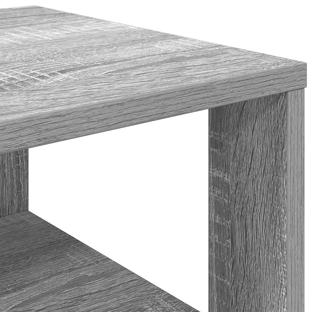 skoreol 61x32x105 cm konstrueret træ grå sonoma-eg