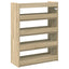 skoreol 60x25x81 cm konstrueret træ sonoma-eg