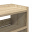 skoreol 80x25x100 cm konstrueret træ sonoma-eg