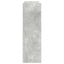 skoreol 80x25x81 cm konstrueret træ betongrå
