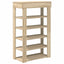 skoreol 60x30x98 cm konstrueret træ sonoma-eg