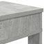 skoreol 60x30x98 cm konstrueret træ betongrå