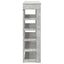 skoreol 80x30x98 cm konstrueret træ beton-eg