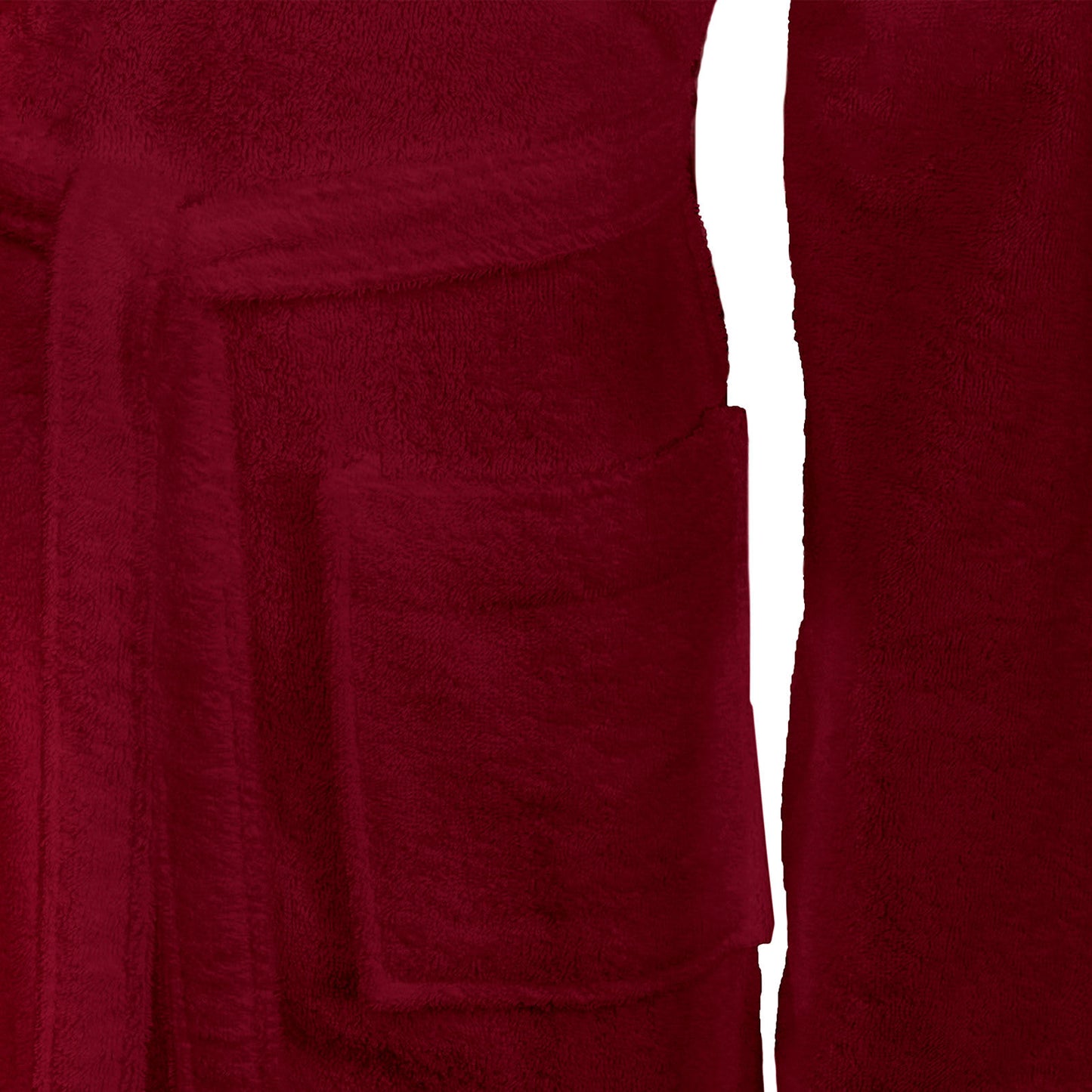 Badekåbe KINN Rød M Bomuld