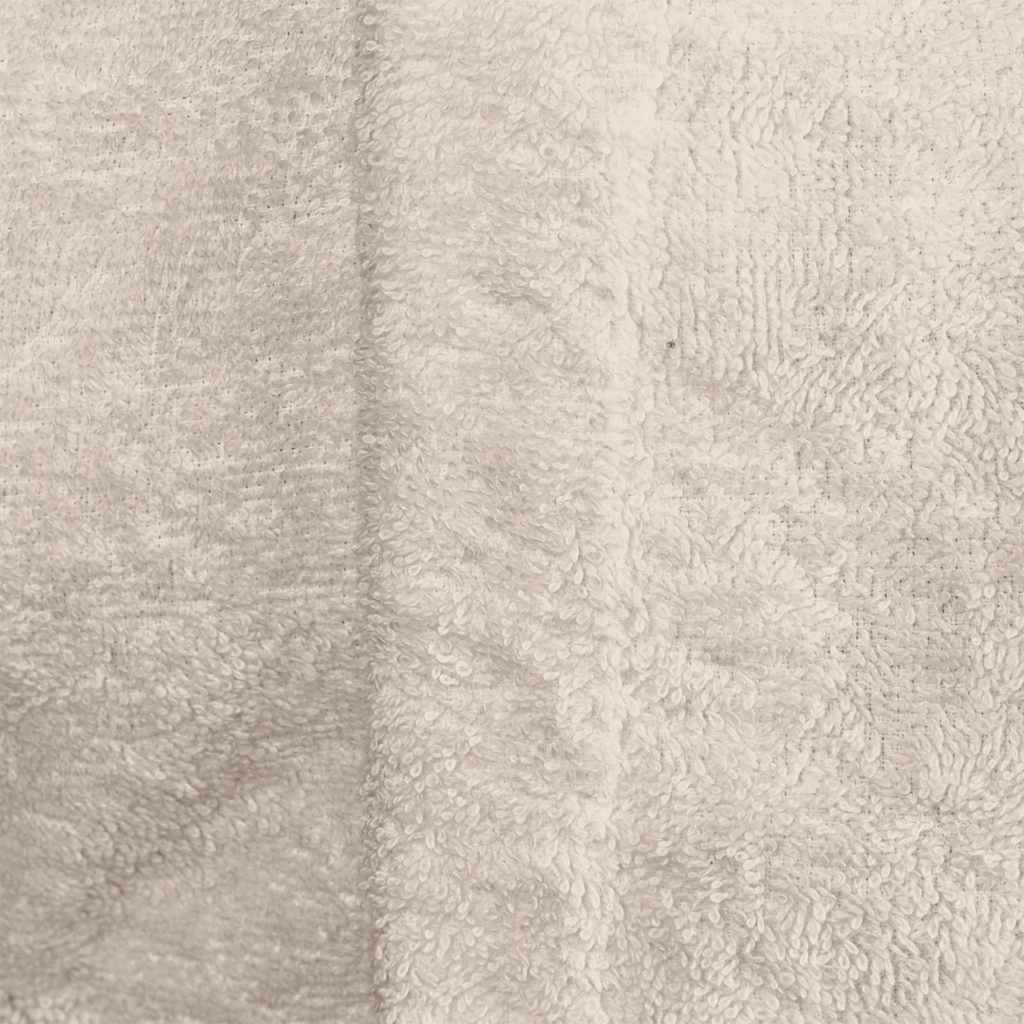 Tæppe-hoodie KINN Creme L Bomuld