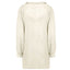 Tæppe-hoodie KINN Creme L Bomuld