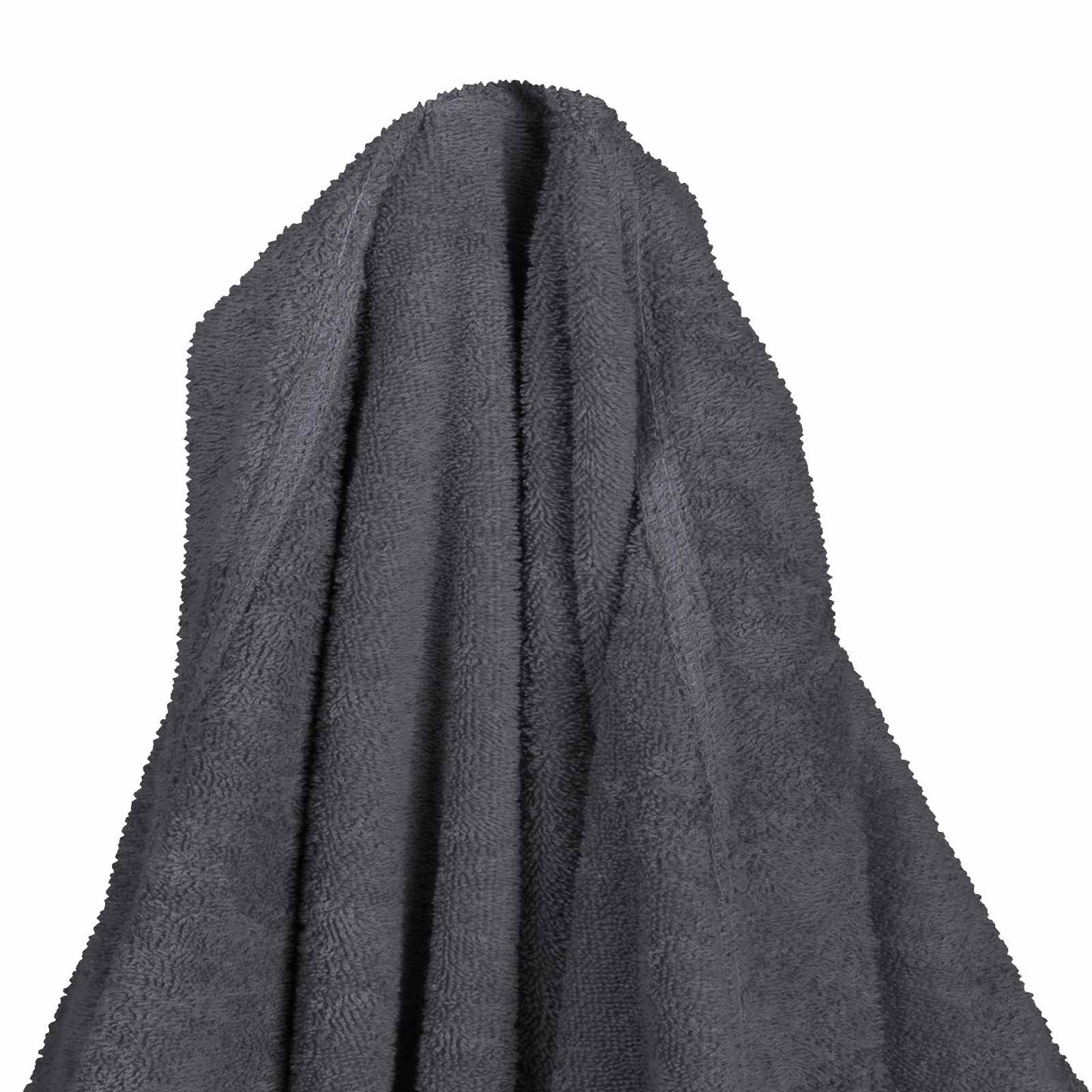Tæppe-hoodie KINN Antracit XXL Bomuld
