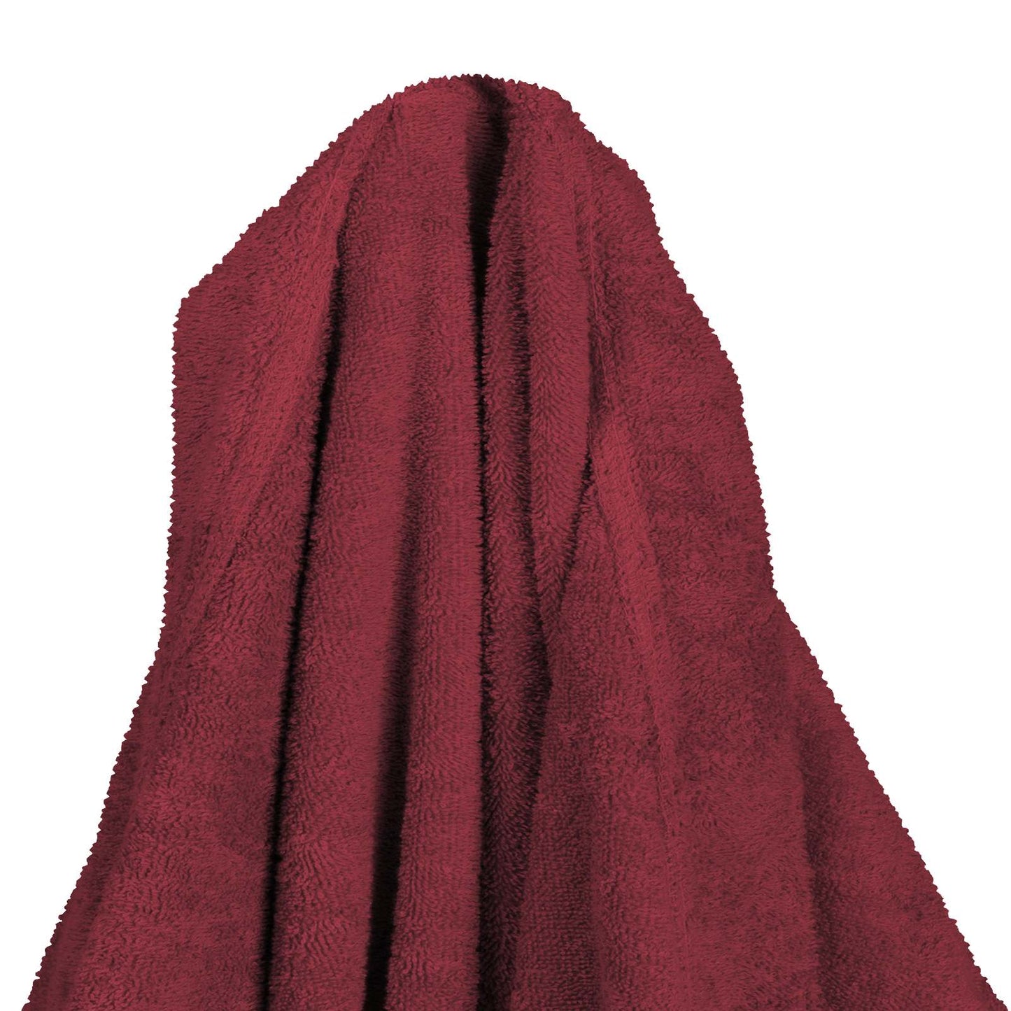Tæppe-hoodie KINN Rød L Bomuld
