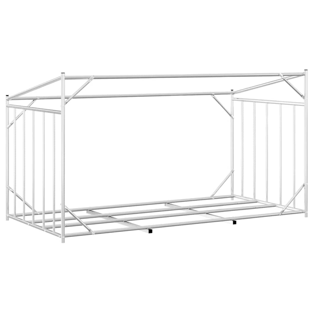 brændestativ med regnslag 200,5x100,5x110,5cm galvaniseret stål