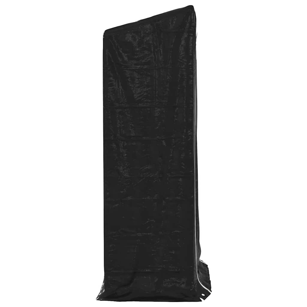 brændestativ med regnslag 100x60x200 cm galvaniseret stål