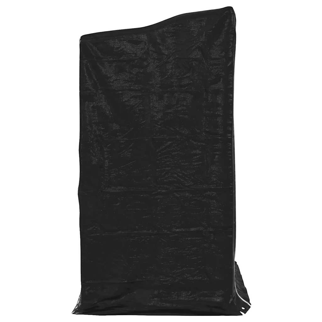 brændestativ med regnslag 150x100x200 cm galvaniseret stål