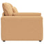 modulopbygget sofaarmlænsendemodul med hynder 100 cm beige