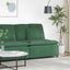 modulopbygget sofacentermodul med hynder 100 cm mørkegrøn