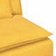 modulopbygget sofacentermodul med hynder 100 cm lysegul
