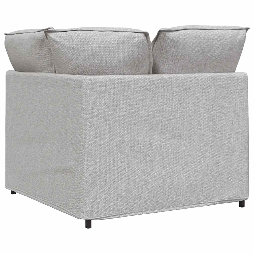 modulsofa hjørnemodul med hynder 100 cm skygrå