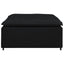 modulær sofa fodskammel modul sort 100x100x48 cm