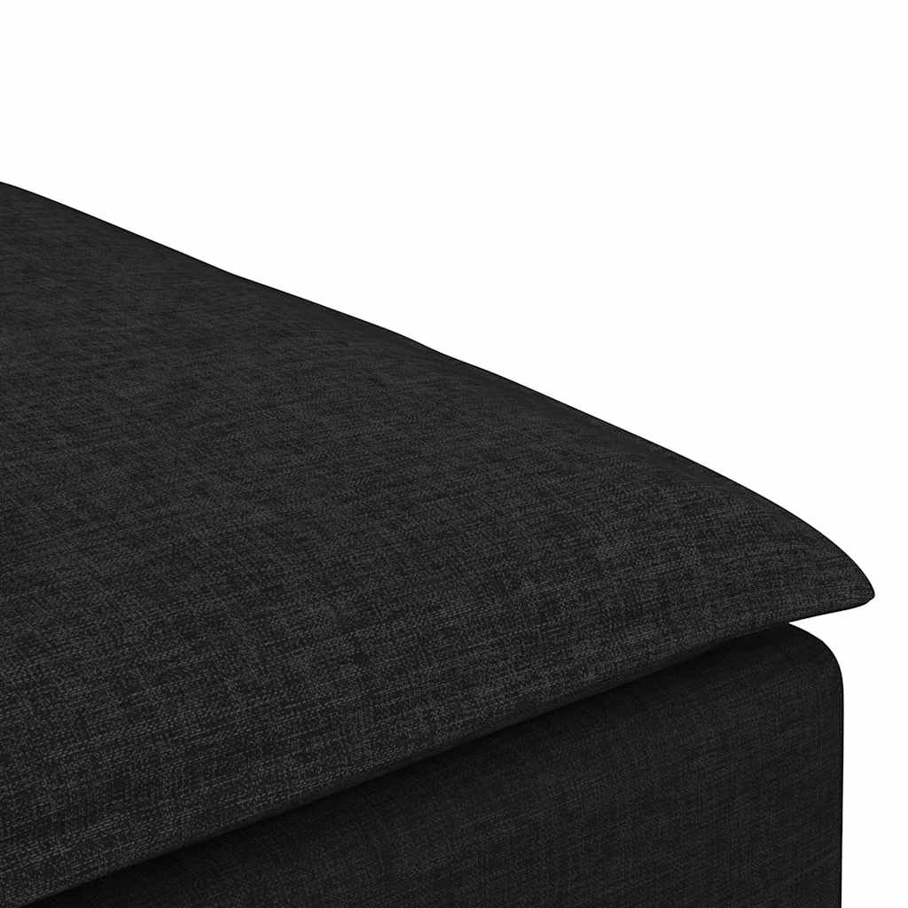 modulær sofa fodskammel modul sort 100x100x48 cm
