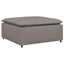 modulær sofa fodskammel taupe 100x100x48 cm