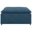 modulær sofa fodskammel modul 100x100x48 cm blå