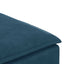 modulær sofa fodskammel modul 100x100x48 cm blå