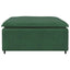 modulær sofa fodskammel modul 100x100x48 cm mørkegrøn