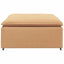 modulær sofa fodskammel modul 100x100x48 cm beige