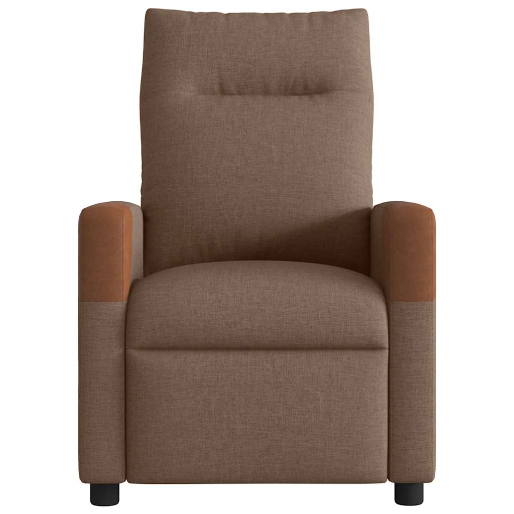 massagestol stof brun