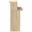 receptionsdisk Sonoma eg 100x50x103,5 cm konstrueret træ